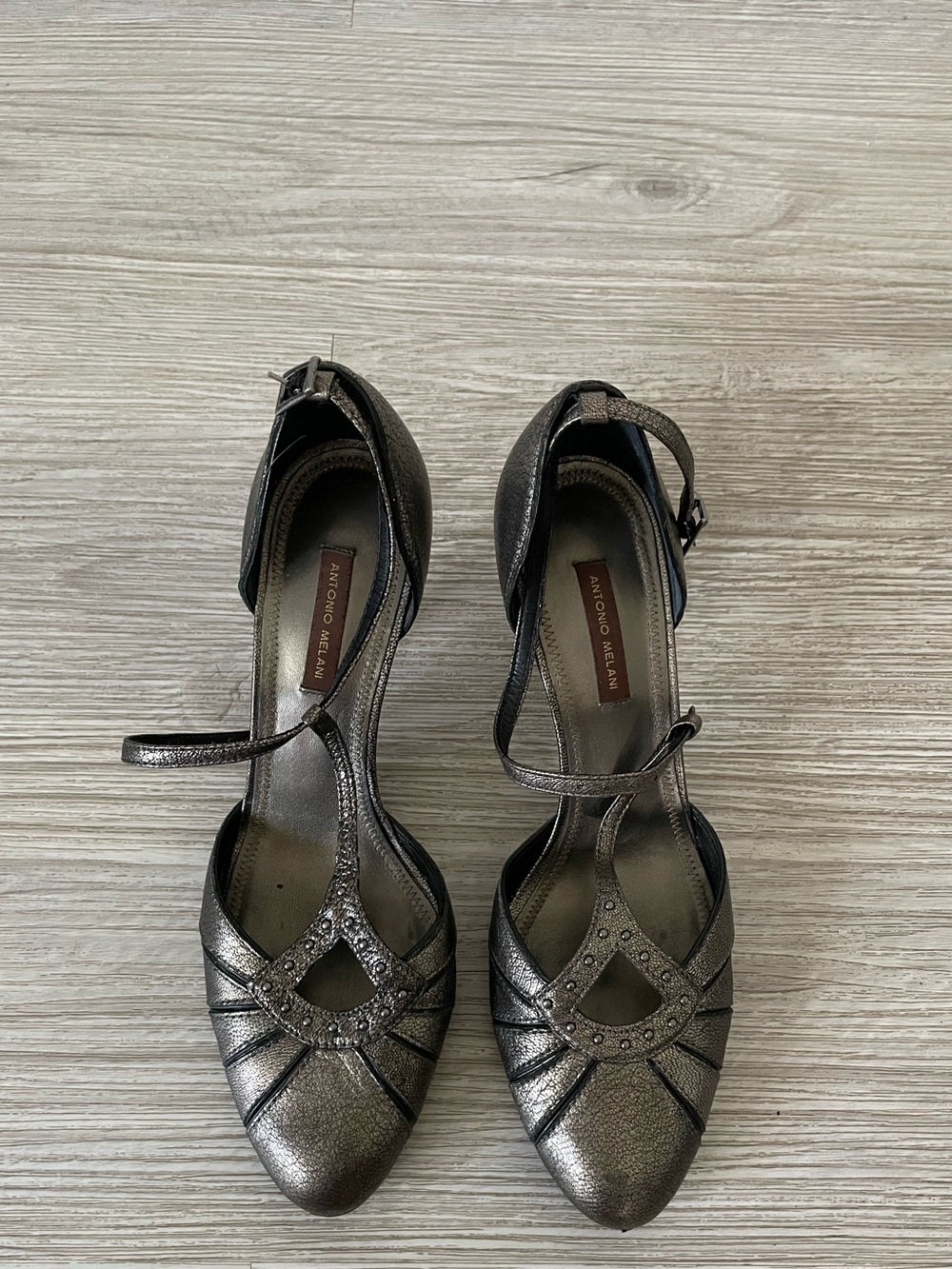 Antonio Melanie Gray Heels